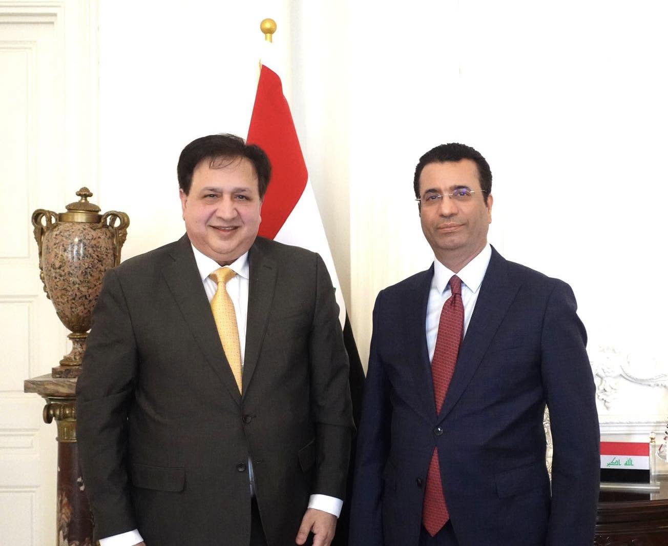 Ambassador of the Republic of Iraq to the United Kingdom Meets Professor Mohammed Sami Al-Abadi 
